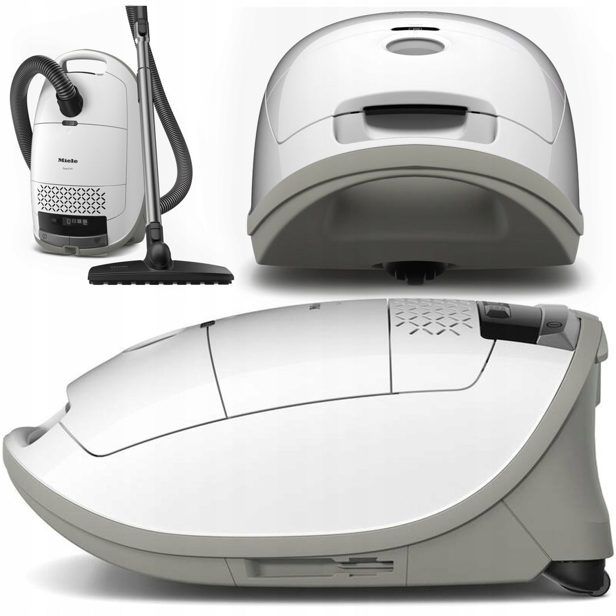 Odkurzacz workowy Miele Guard M1 Parquet XL 890 W AirClean BrilantWhite